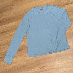 Sweaty Betty Long Sleeve Running Tee Blue Size M